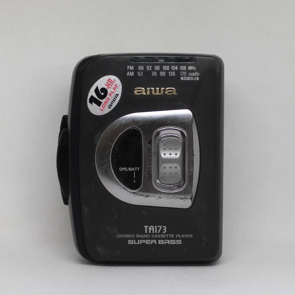Walkman cassette aiwa gs173 + casque audio hp 1009 fonctionnel - Photo, audio & vidéo